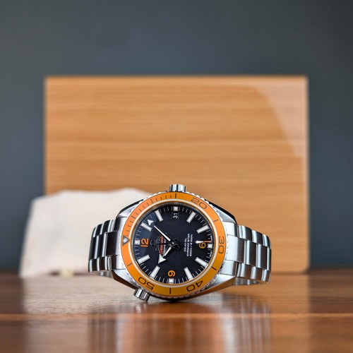 Orange bezel omega seamaster - orange,