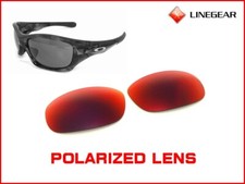 LINEGEAR Red Mirror - Polarized Lens for Oakley Pit Bull [PBL-RM-POLA]