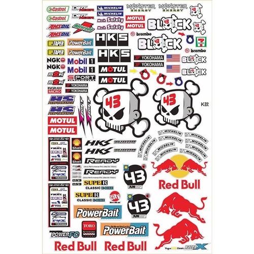 Vinyl decals stickers - rc,