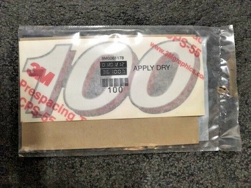 Decal 100hp mercury stoke - 4,
