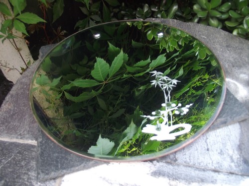 Vtg mid century circular - mid,