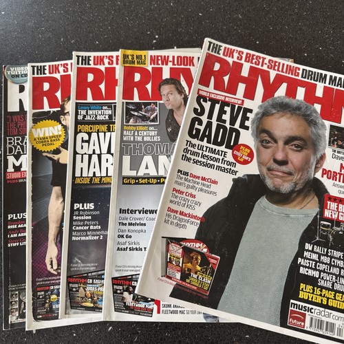 Rhythm drum magazines bundle - bundle, x