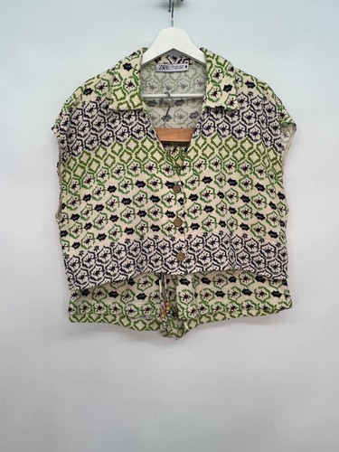 Zara cropped boxyfit shirt - shirt, &