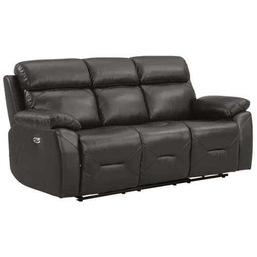 Leather recliner sofa set - sofa,