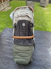 Oyster zero olive green pram - oyster,