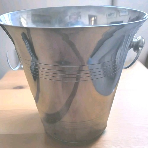 Champagne bucket silver - in,