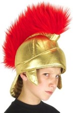 HENBRANDT Roman Fabric Helmet, One Size, Children's Costume Headwear