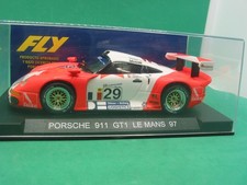 FLY  A31 PORSCHE GT1 WHTE CAR THAT HAS BEEN RELIVERIED  ORANGE/WHITE #29 LM BNIB