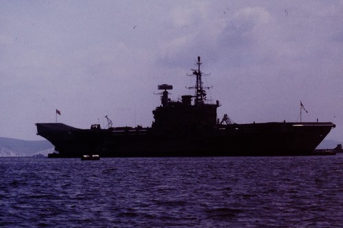 Hms hermes shipping ship - hms,