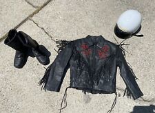 Unik Women's Black Fringe