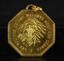 Medal Wishes C1970 Cantique