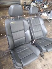 BMW5 E61	LEATHER SEATS  -  FULL SET : Front & Rear