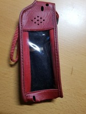 Sony Ericsson 628 688 Red Leather Mobile Phone Cover