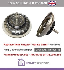 Franke sink plug for - for, basket
