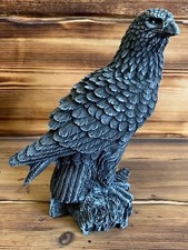 STONE GARDEN BALD EAGLE ON LOG