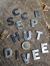 1 INCH Small Letters/Numbers Family Home Wall Metal Lettering