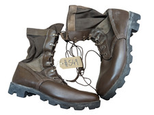 WELLCO WP Army Issue Brown Combat Jungle Boots Size 10M UK #549