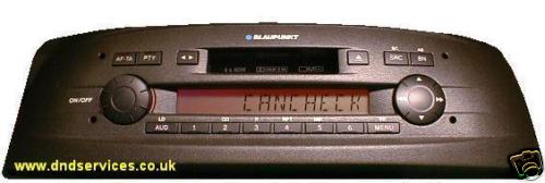 Fiat refurbished stereo - refurbished,