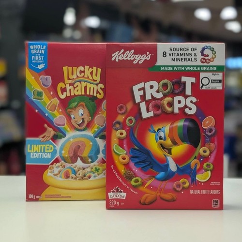 Kelloggs froot loops 320g and - froot,