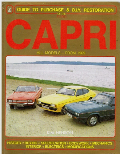 Ford capri guide restoration - capri,