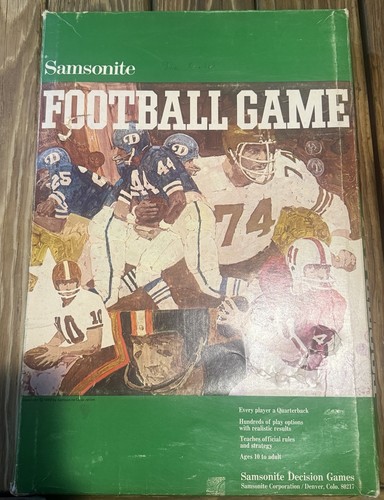 Rare 1969 samsonite football - samsonite,