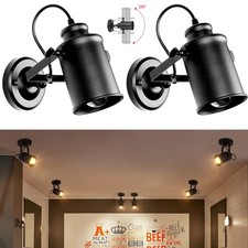 2x Industrial Wall Light Retro