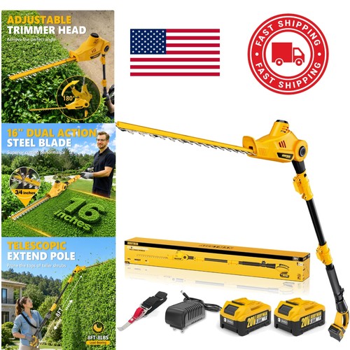 Telescoping hedge trimmer with - hedge,