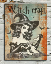Witch Craft Vintage Look Retro