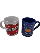 Maltesers and Terry's Chocolate Orange Mug Set Collectable Ceramic T2870 SP63