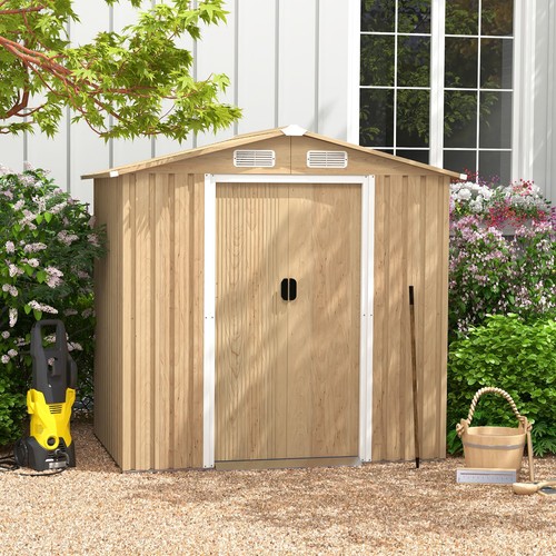 Metal garden shed - shed, air