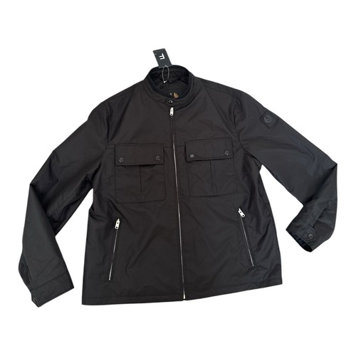Belstaff jacket drill black - belstaff,