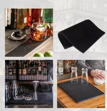 Rubber Bar Mat Black Service