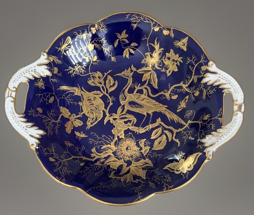 Coalport cobalt blue gold - cobalt, &