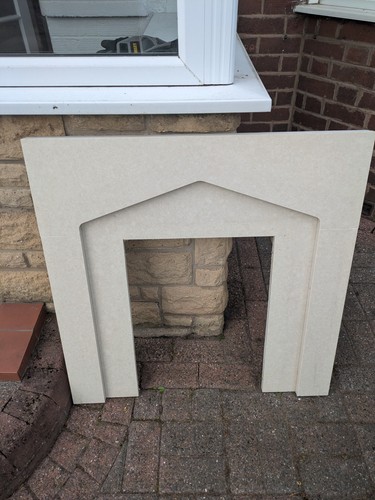 Marble fireplace hearth - marble, and