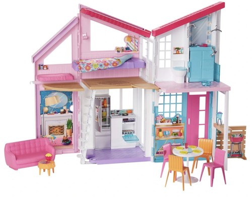 Barbie malibu house - barbie, playset