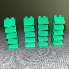 Lego 20 X Green 3039 Slope