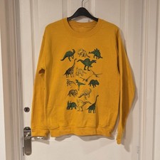 Yellow Dinosaur Jumper