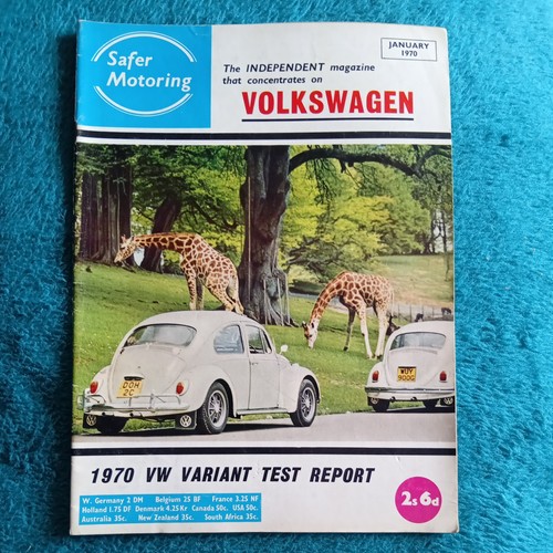 Safer motoring magazine - motoring, vw