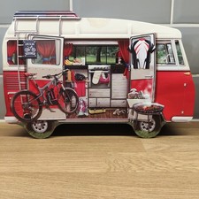 VW Camper Van Silver Crane