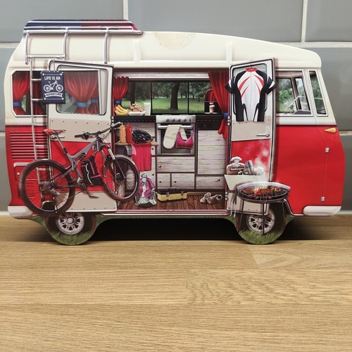 Camper van silver crane - camper,