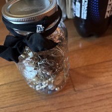 Almost Full Old Jewelry Jar