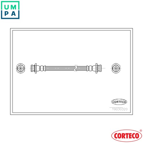 Brake hose 19030320 for - hose,