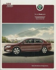 Skoda Superb Oct-Dec 2009 UK Market Sales Brochure S SE Elegance GreenLine