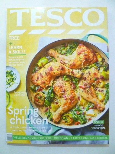 Tesco magazine april 2021 - tesco,