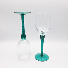 2 Vintage Wine Flute Champagne