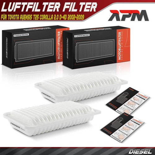 Air filter insert for - 2x,