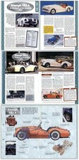 Triumph TR3 A - 1950-1960 - A Century Of Cars - Hachette 2 Pages