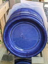 Blue Ceramic Saucer | 27cm