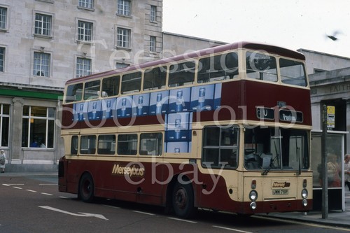 Original 35mm slide merseybus - original,