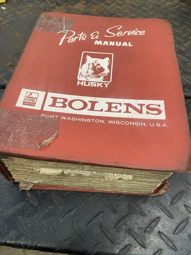 Bolens parts book - parts,